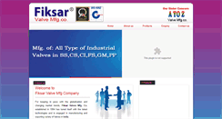 Desktop Screenshot of fiksarvalve.com